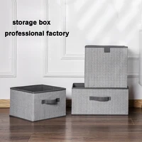 Nonwoven Storage Box Drawer Fabric Storage Boxes Square Lidless Clothes Storage Miscellaneous Organiser 1