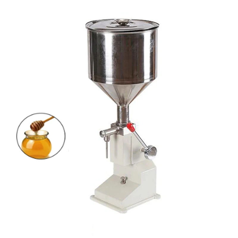 

1-50 мл пневматическая машина для розлива крема пищевой пасты дозирующее оборудование для упаковки жидкости нержавеющая сталь ручная машина для розлива