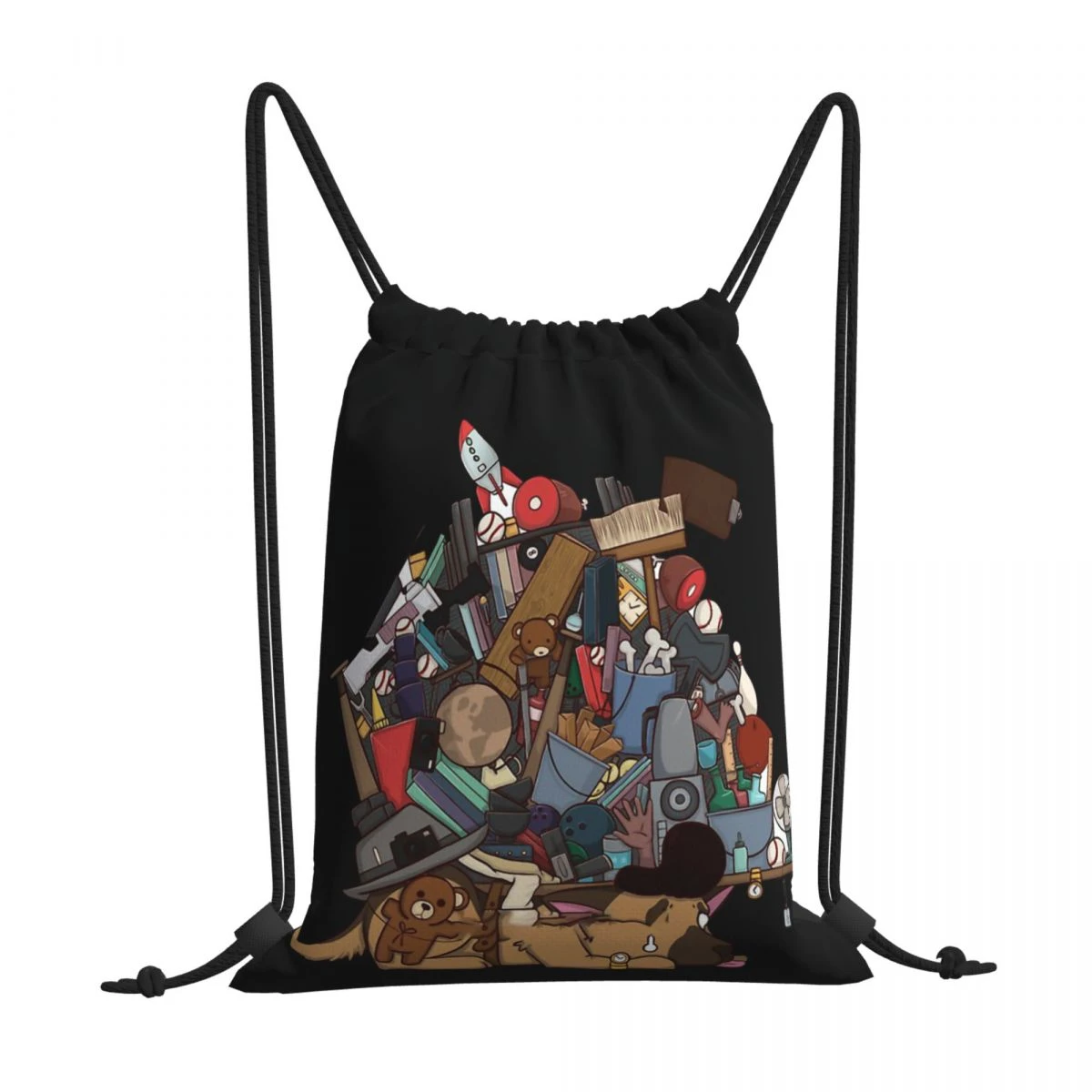 A Mess Fallout Human Role Playing Game Print Drawstring Storage Backpack  Teenager Travel Bag Multi function Pocket| | - AliExpress