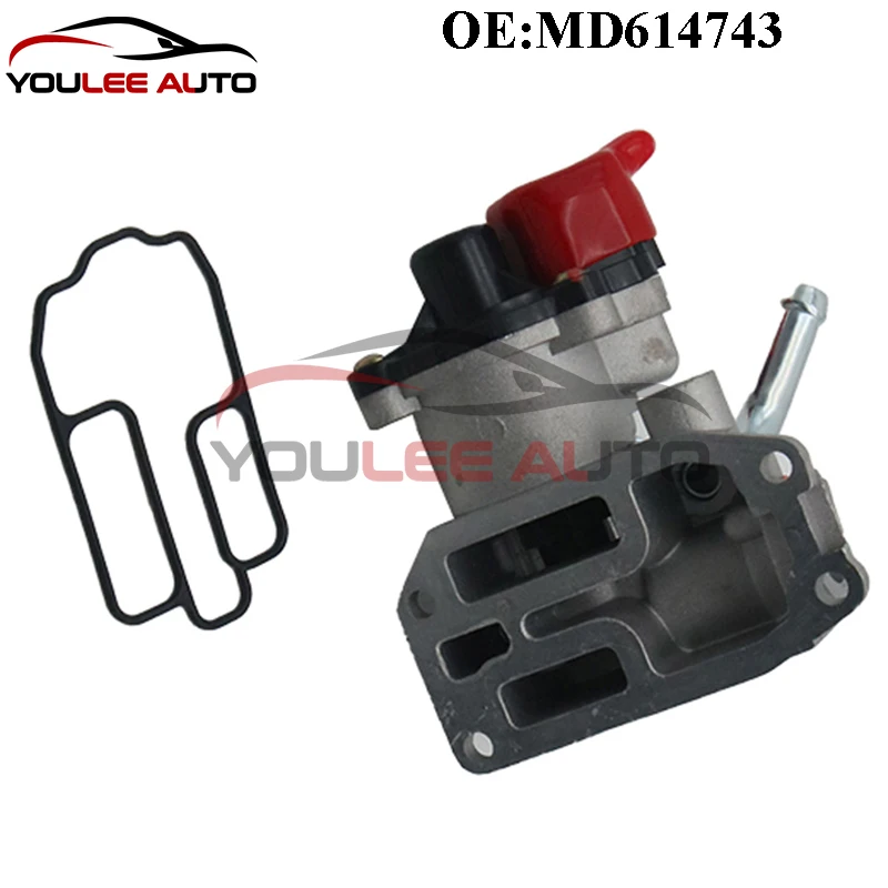New MD614743 AC4148 Idle Air Control Valve For Mitsubishi Mirage 1.8L l4 1997-2002 Auto Parts