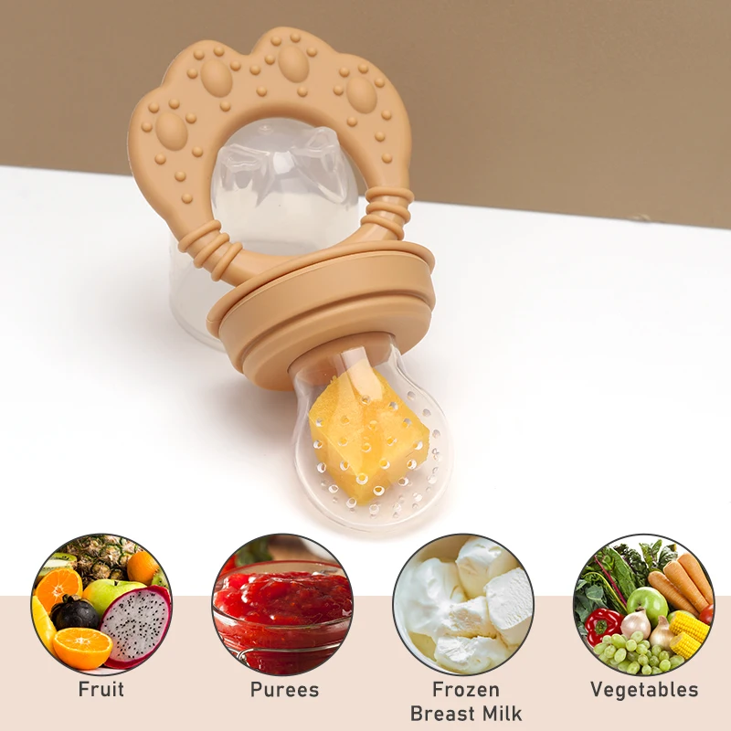 Baby Breast milk Popsicle Molds & Baby Fruit Feeder (2 Pack), Food Freezer Tray Storage Containers Set