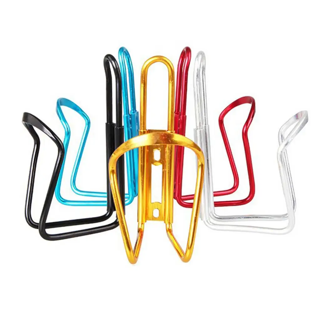 Bicycle Aluminium Alloy Kettle Bottle Rack Holder Stand Bike Accessories Bike Bottle Cup Bracket Cycling Drink Rack Cage 1 Pc