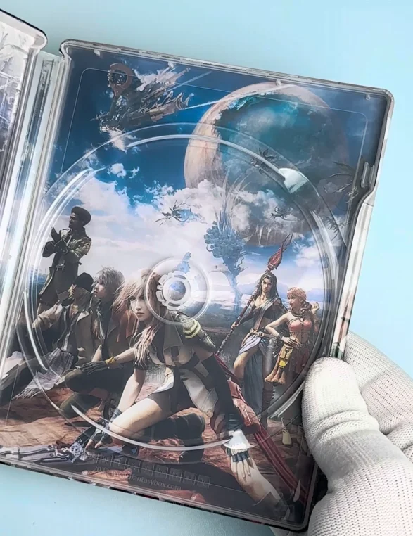 FF XIII 라이팅 앤 바닐라 에디션 스틸케이스 판타지박스 (CD 없이 그냥 박스)