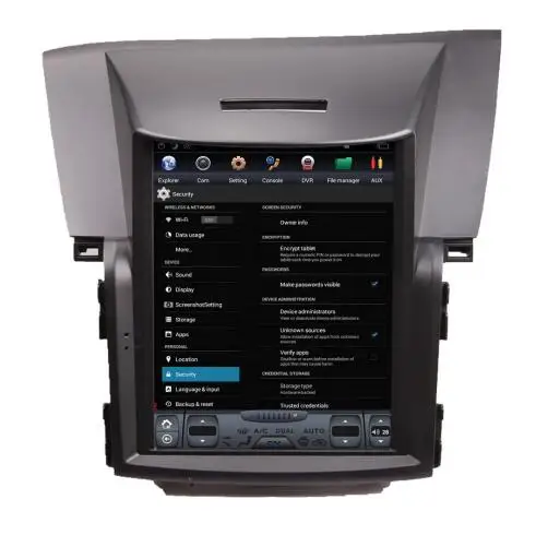10.4 IPS Screen Android 9.0 Vertical screen car multimedia player For Hon-da-CR-V CRV 2012 2013 2014 2015 2016 Vertical