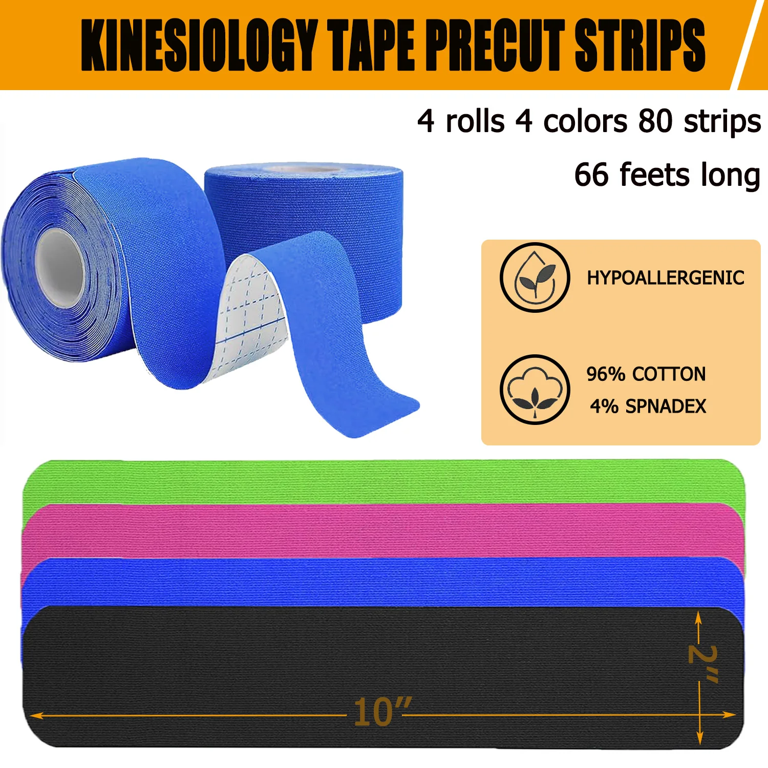 Cotton Kinesiology Sport Tape 4