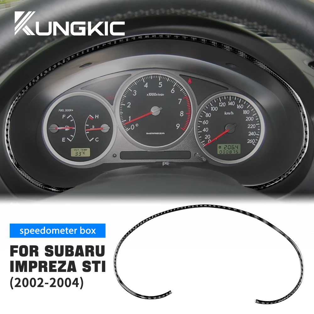 

Наклейка из углеродного волокна для Subaru Impreza STI 2002 2003 2004 спидометр