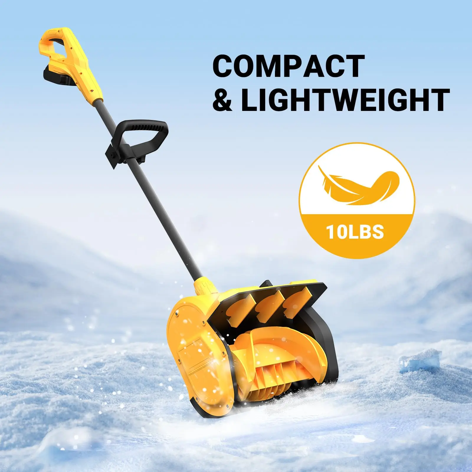 Power tools Electric Snow removal machine Snow blower sweeper outside Snow plow