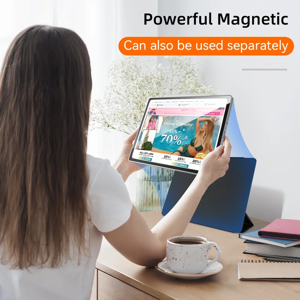 2025 iPad Magnetic Separation Tablet Cover