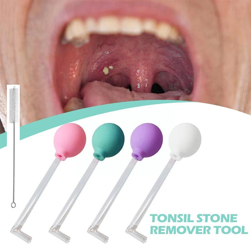 Manual Ear Wax And Tonsil Stone Cleaning Suction Ball Cleaner_voghion.com