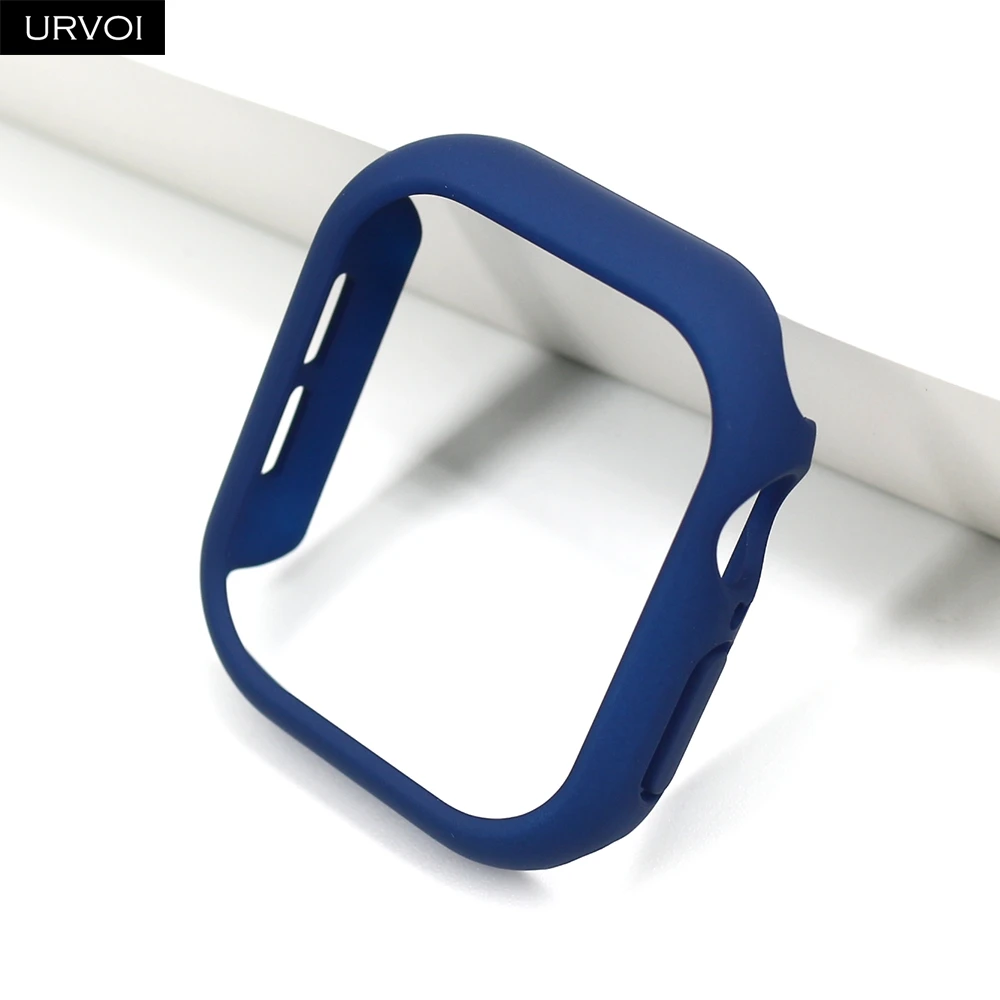 Premium Ultra-Thin Candy PC Case for Smartwatch - Sleek Protective Bumper Frame Accessory