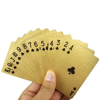 24K Gold Foil Playing Cards Deck - Perfect For Poker Practical Jokes & Party Gifts Christmas Halloween Thanksgiving Gift 2
