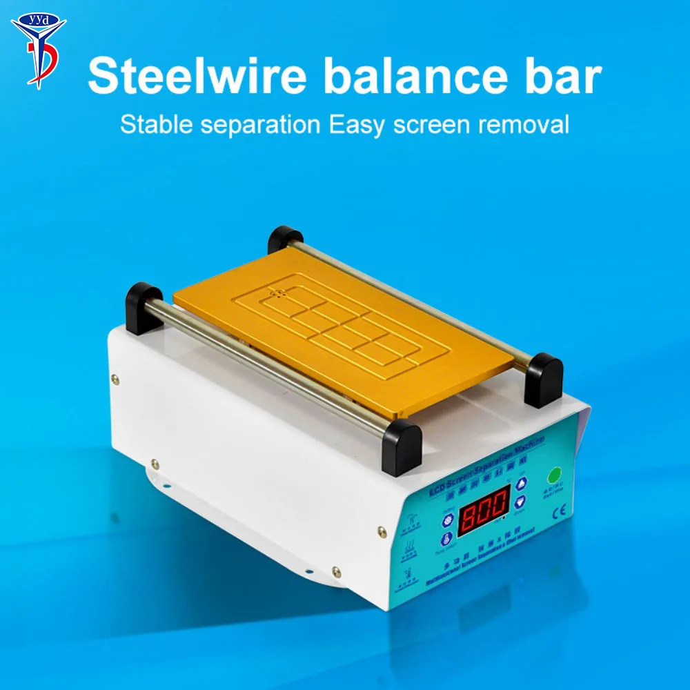 내장 펌프가 있는 8인치 LCD 화면 분리기 휴대폰 화면 제거 도구 휴대폰 수리 장비