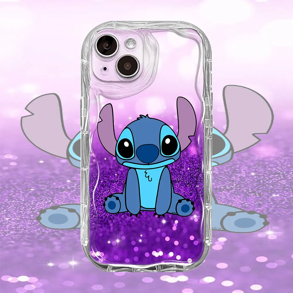 thumbnail image 1 of Funda de teléfono de textura cremosa para Apple iPhone 13 15 Plus 14 Pro Max 12 Mini 11 7 8 SE XR X XS 6 6S cubierta de lujo Bling Cute Stitch, 1 of 5