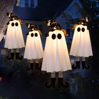 1/2/3pcs Halloween LED Light Up Witch Ghost for Halloween Party Home Indoor Outdoor Yard Decoration Scary Hanging Ornaments Gift 4