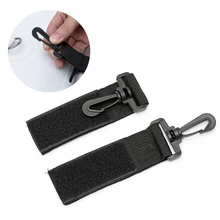 

2Pcs Red Nylon Paddle Clips Fishing Rod Holder Keeper Canoe Kayak Accessories Universal For Any Size Paddle Shafts