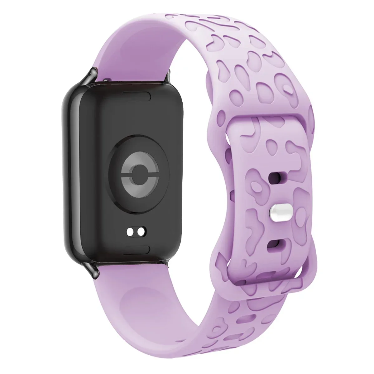 Silicone Leopard Sports Strap Replacement Band - Versatile Fitness Watch Accessory