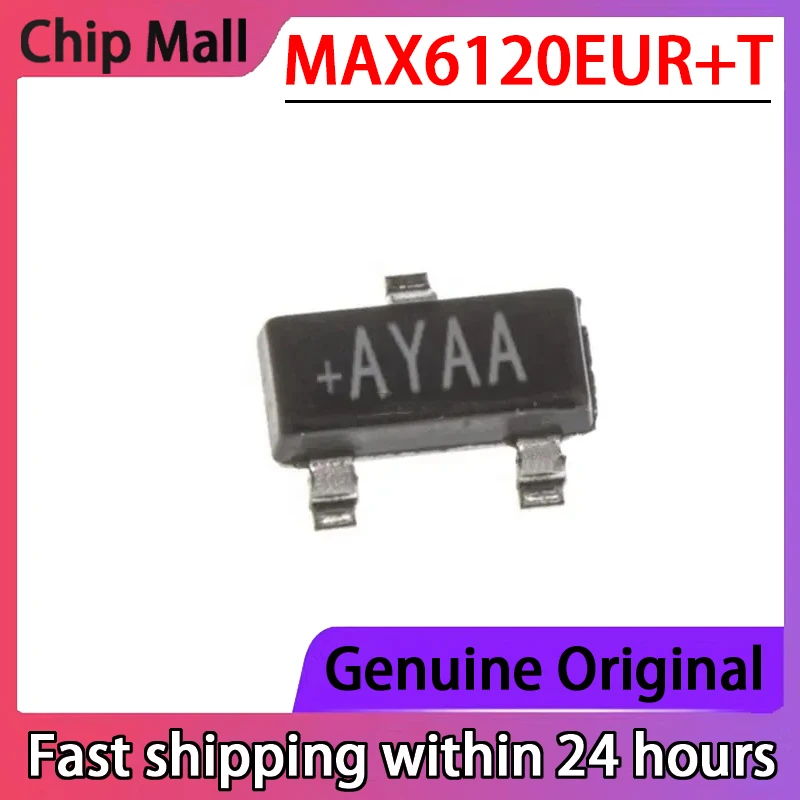 

1PCS New Original MAX6120EUR+T Screen Printed AYAA Packaged SOT-23 Voltage Reference Chip
