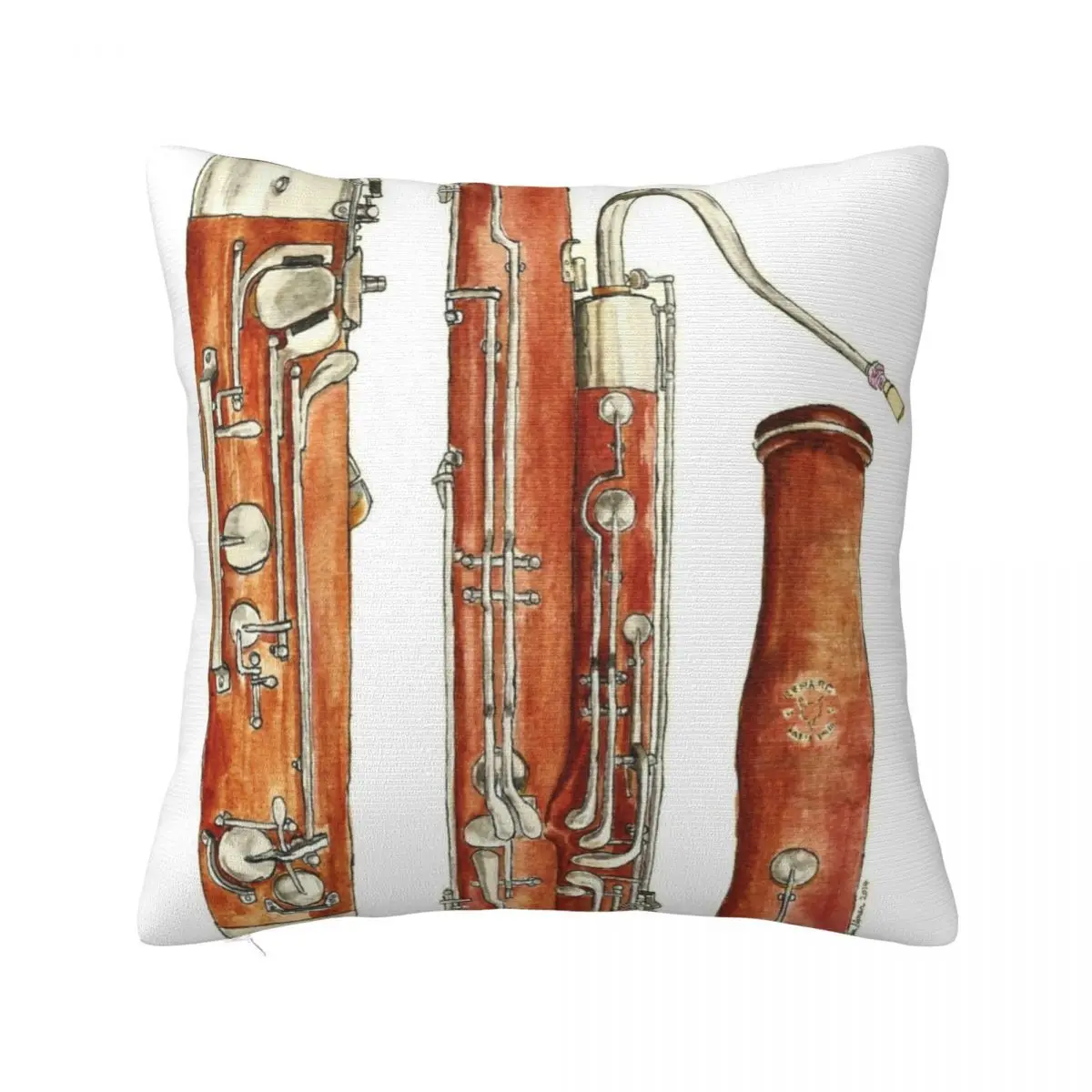 

Осенняя декоративная подушка Bassoon