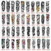 Waterproof Temporary Tattoo Sticker Totem Geometric Full Arm Large Size Sleeve Tatoo Fake tatto flash tattoos for men women 6