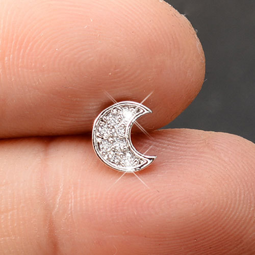 PCS Cute Small Star Ear Stud Cuff Earring Gold Color Cartilage Stainless Steel Helix Piercing Tragus Bar Ball Ear Jewelry