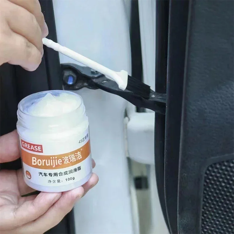 100g Car Sunroof Track Lubricating Grease Door Abnormal Noise Sliding Door Lubricant Vehicle Maintenance Gear Bearing Oil Grease