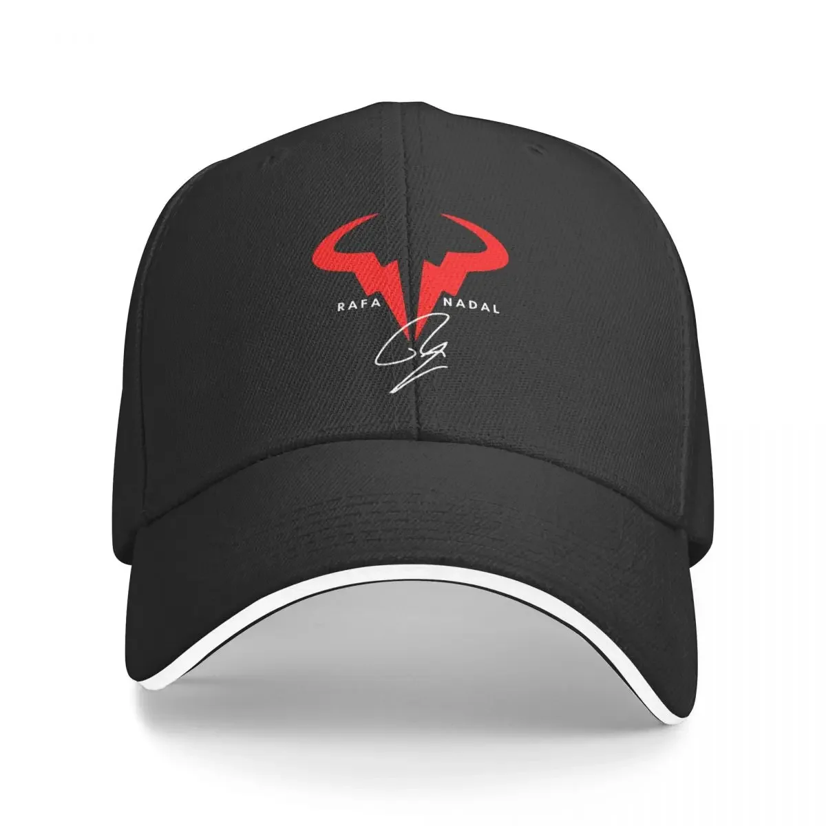 

Rafael Nadal Symbol Baseball Cap Hip Hop Tennis Player Sandwich Hats Unisex Adjustable Sun Hat Outdoor