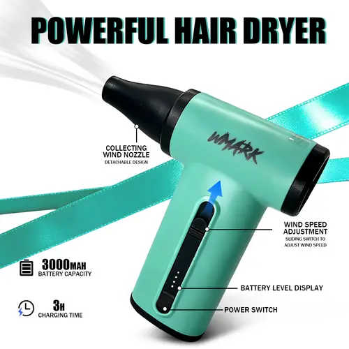 WMARK Trimmer Professional Hair Clippers Gift for barber Electric High-End Trimmer for Men 5 IN 1 NG-TB001 NG-8613T NG-8637 Kit - Image 5