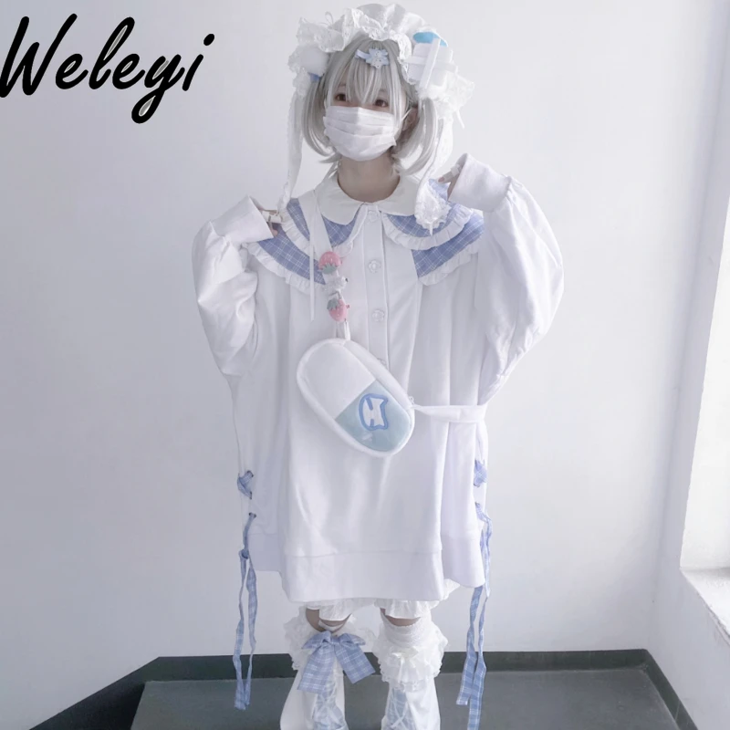 Medical Water Color System Shoulder Crossbody Bag Original Mine Angel Boundary Shoulder Plush Bag Cat Medicine Bags 2024 Winter