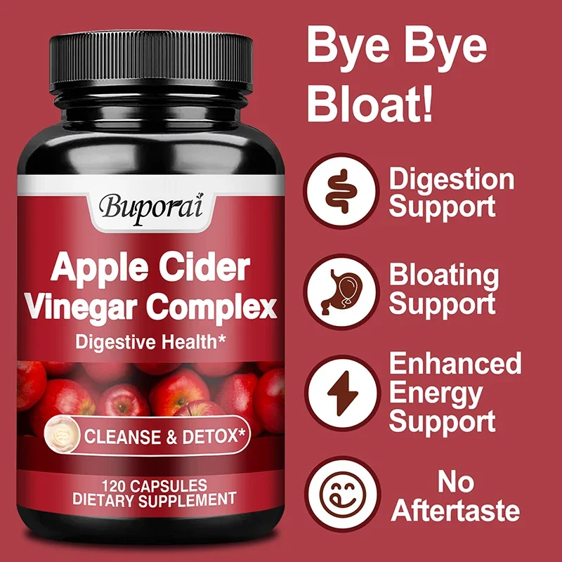 Apple Cider Vinegar Supplement Detoxification Weight Management