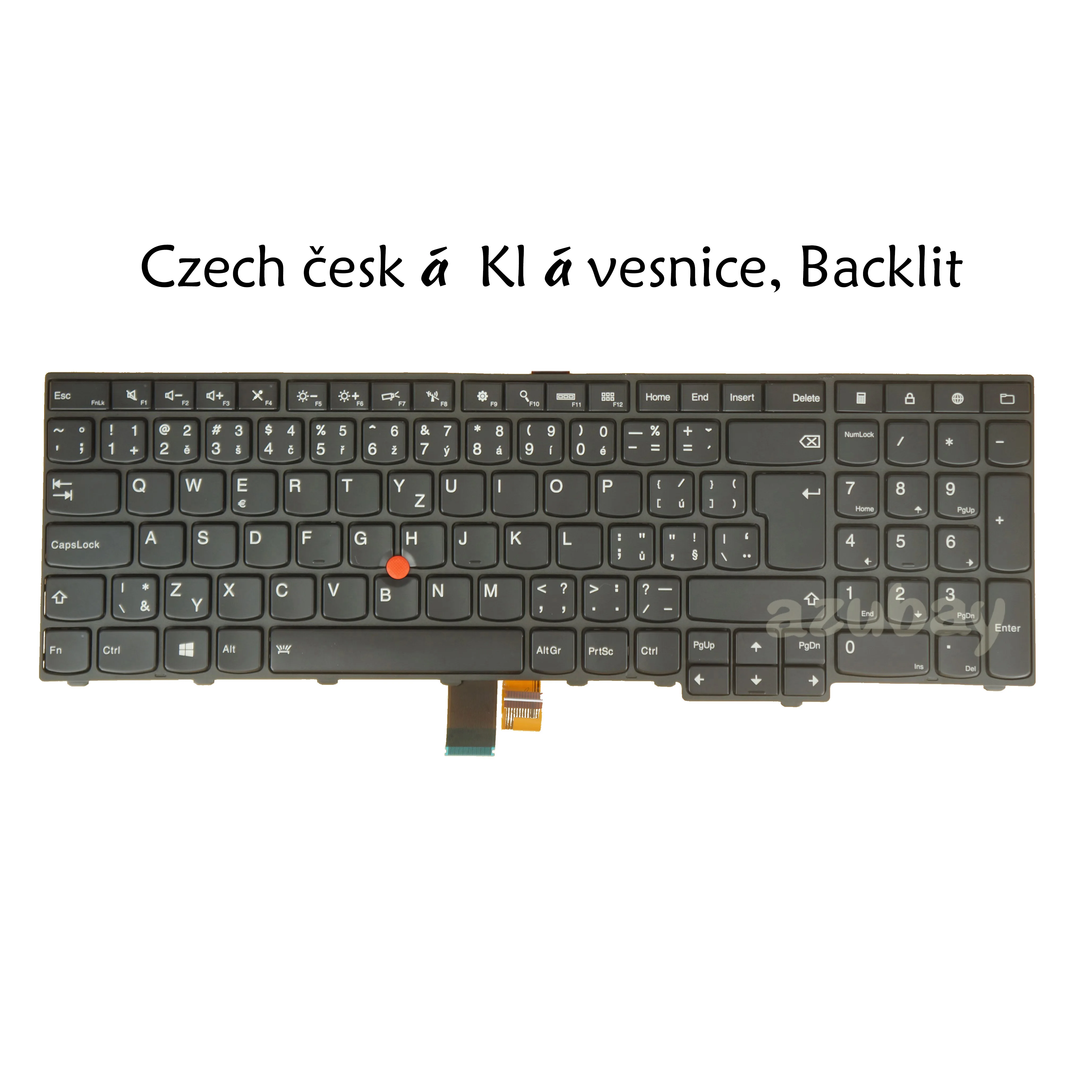 retroiluminado, coreano, checo, italiano, Thinkpad, W540, W541,