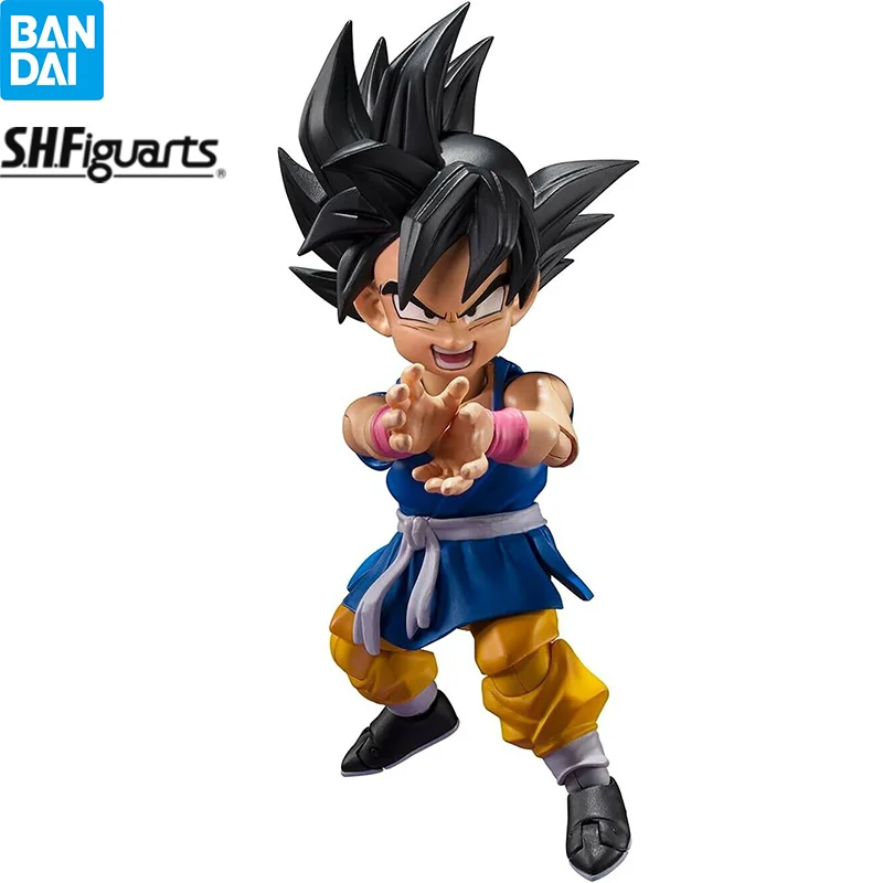 

В наличии Bandai S.h. Фигуртс Сон Гоку малыш Драконий жемчуг Gt экшн-фигурка Shf аниме модели Фигурки игрушки подарок