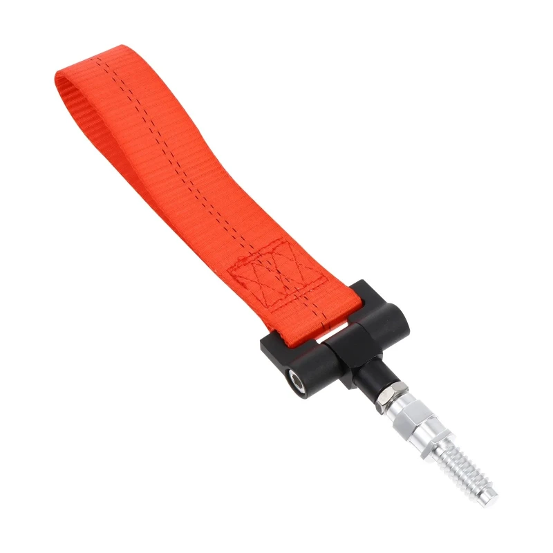 Crochet de remorquage de course, crochet de remorque de voiture, corde de ceinture européenne pour BMW E46 E30 E32 E36 E90 E91, accessoires de réglage de dérive de voiture — vue arrière