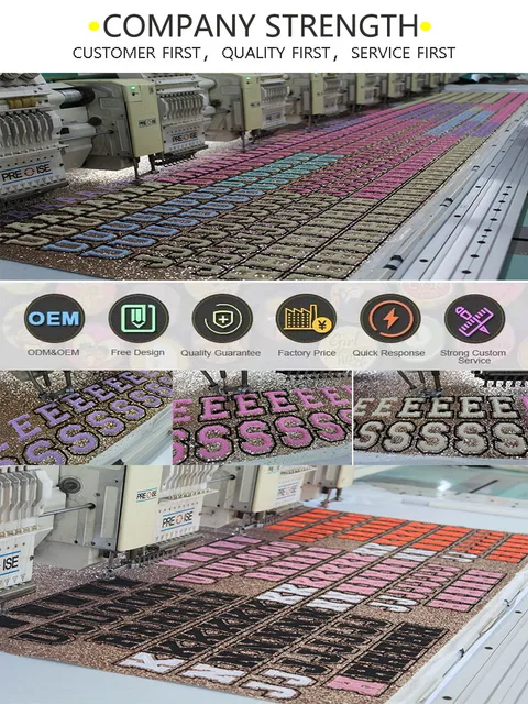 Toppe Personalizzate Con Ricamo - Termoadesive O Da Cucire, Nere O Bianche, Forme Diverse Per Abiti E Cappelli - Foto 6