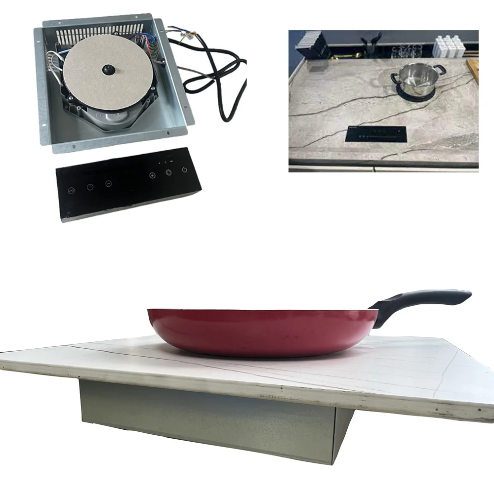 2000 Watt 1 Burner Induction Cooktop Electric Stove Stovetop Touch Control Induction Cooker