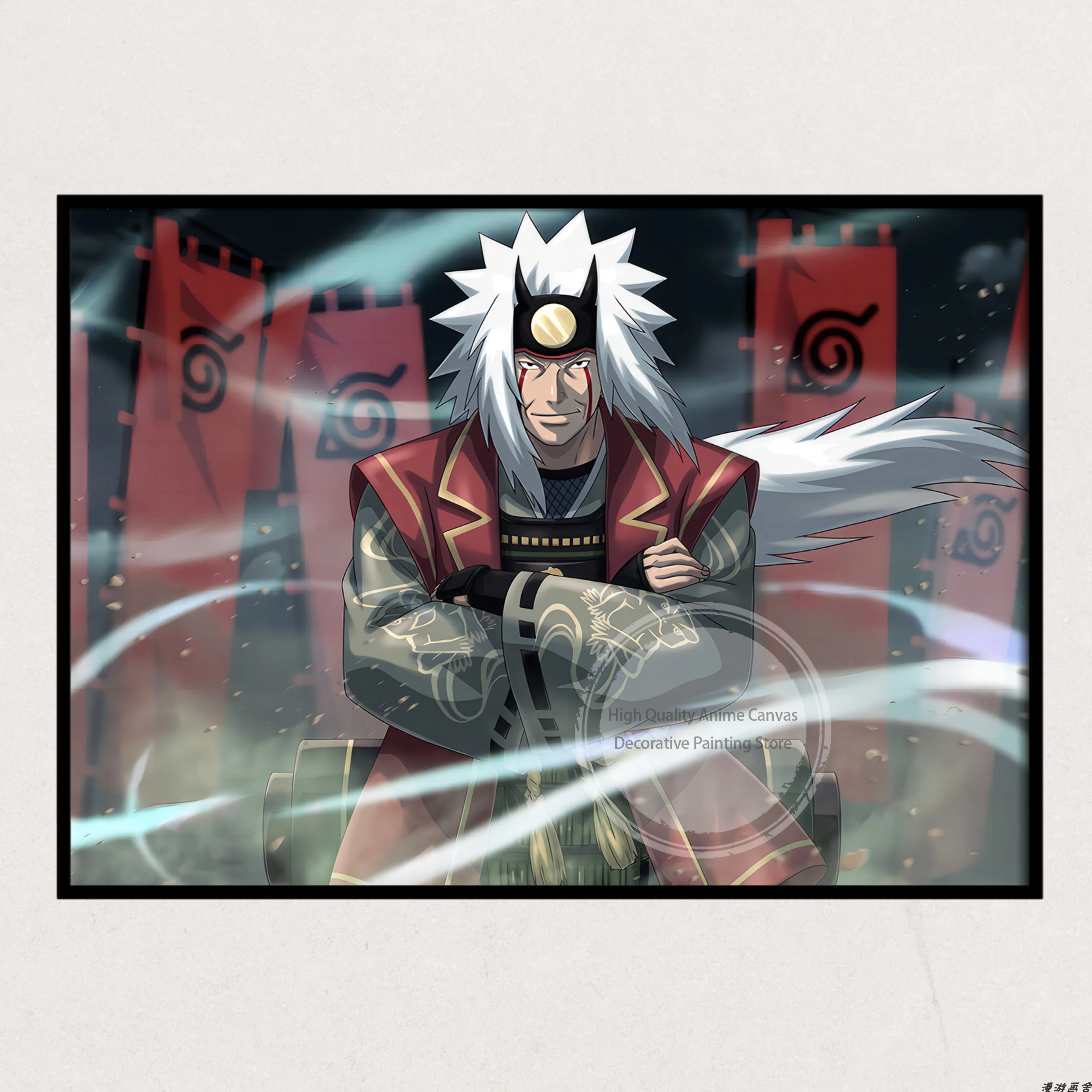 Naruto Anime Decorative Poster for E-sports and Living Spaces
