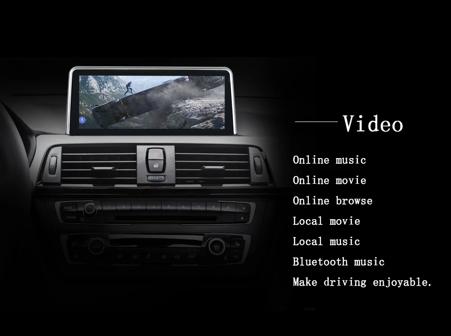 Factory Price ID8 UI Android System Gps Navi Car Video Players Wireless Carplay