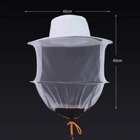 Beekeepers Professional Cap Beekeeping Hat with Brim Face Thickening Sunscreen Half-Length Special Protection Beekeeper Supplies 2