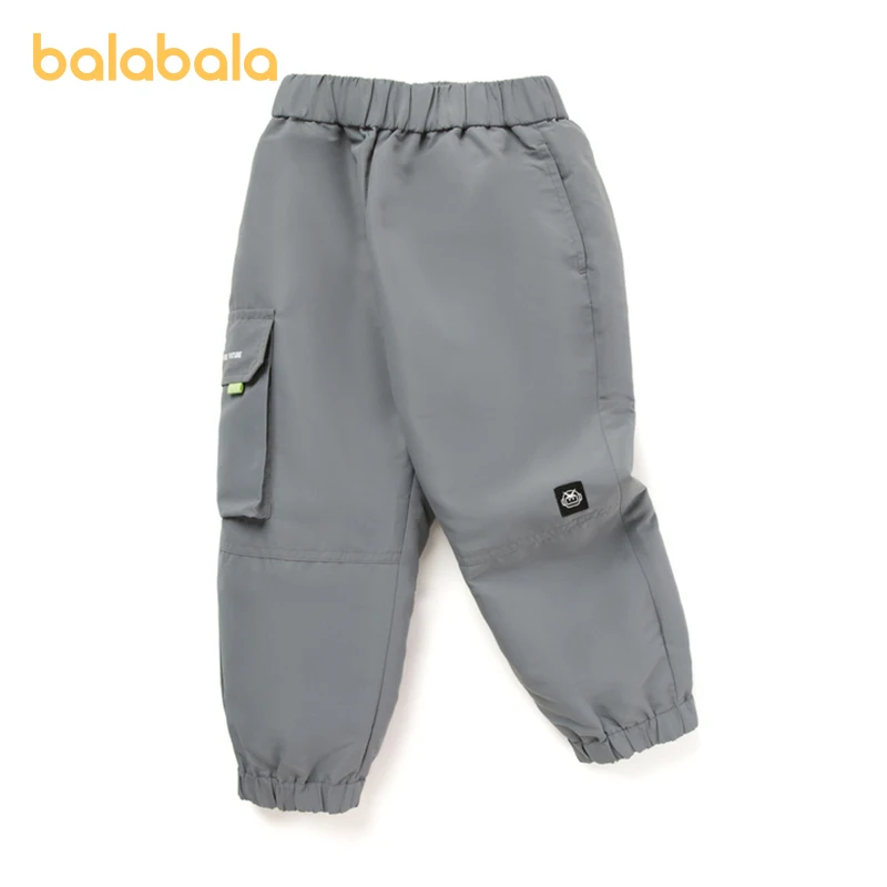 

Balabala Toddler Unisex Pants Winter Trendy Cool Sports Fashion Down Trousers