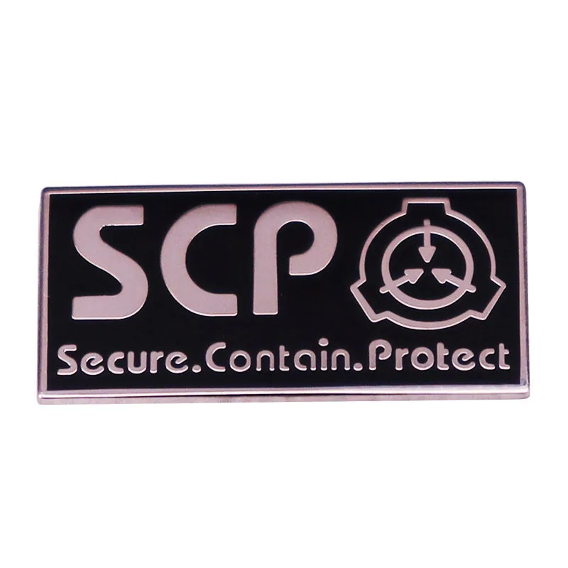 SCP Foundation logo Hard Enamel Mini Gold Pin