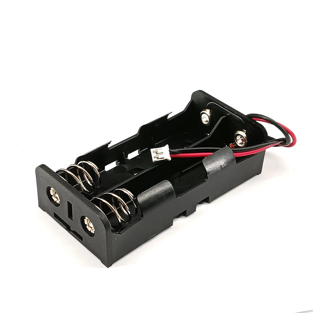 18650 Battery Case,2*18650,With Wire Leads/PH 2.0 Terminals
