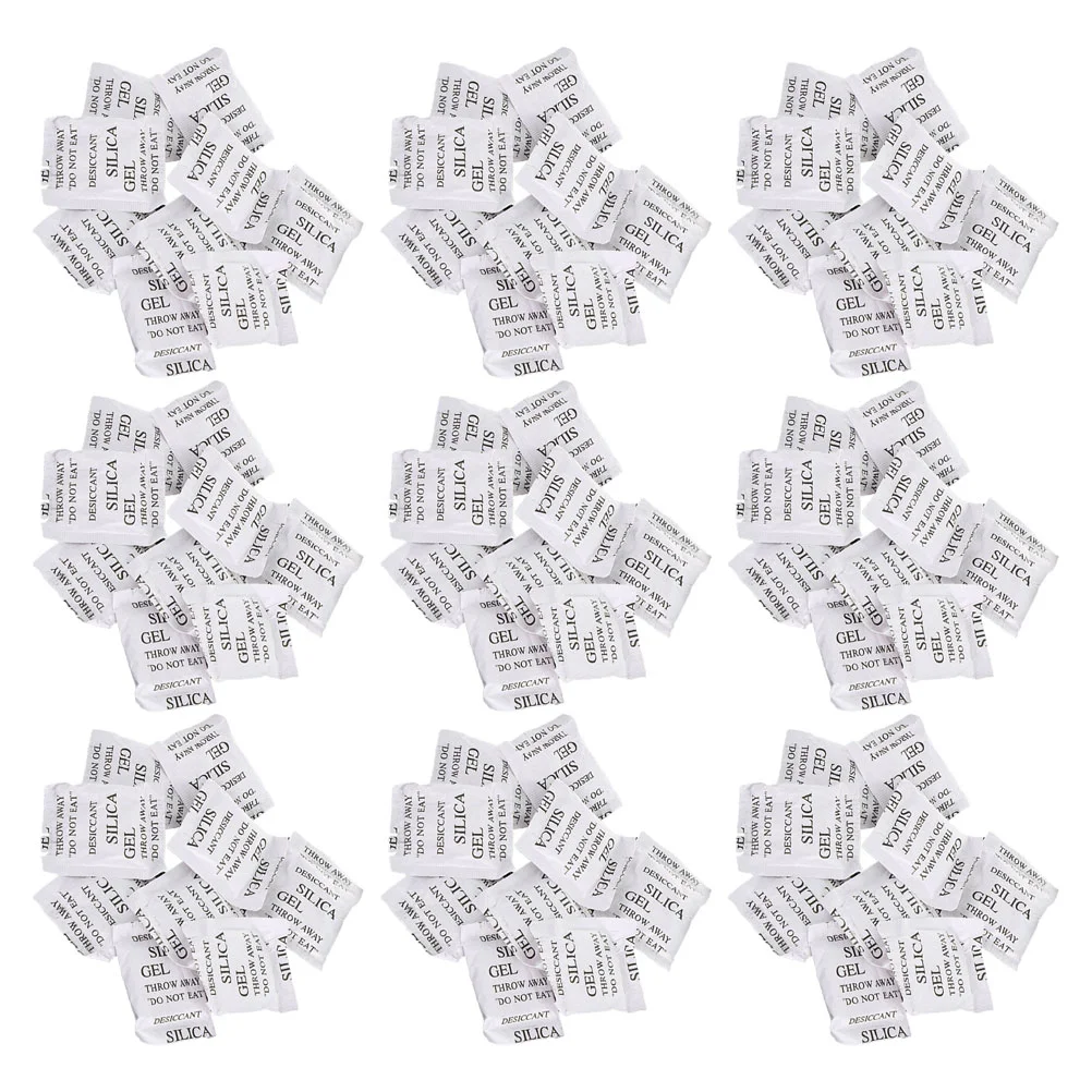 Silica Gel Desiccant Moisture Absorber Bag 100 Pcs For Home