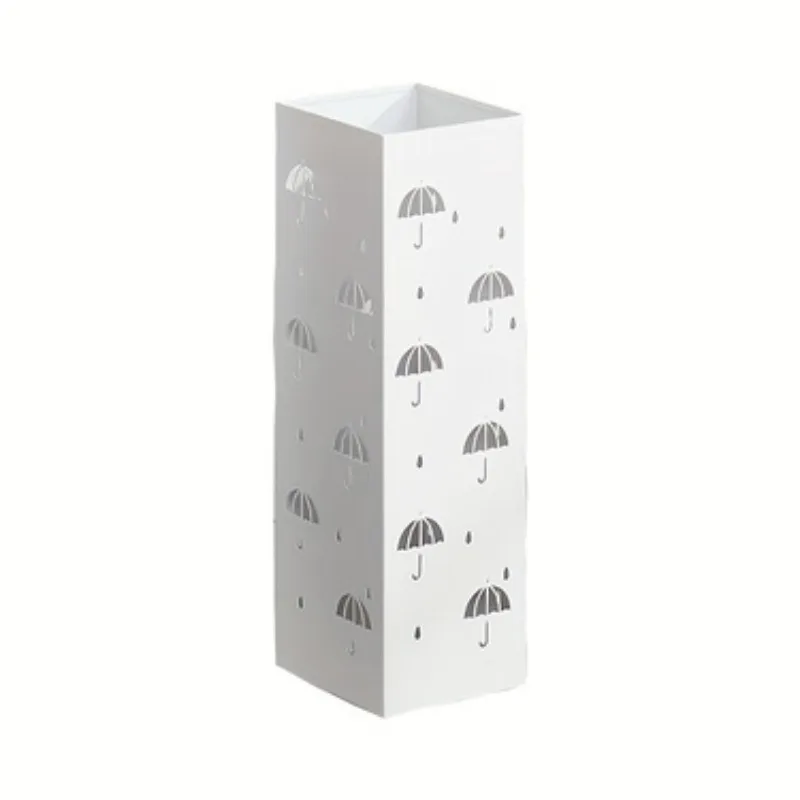 Iron door umbrella rack storage device Umbrella raindrop ventilation Creative design umbrella storage bucket economic simplicity