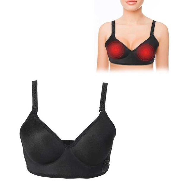 Electric Breast Massage Enlargement Vibration Heating Electric Massage Sexy Bra  Shaping Nipple Relaxing Heating Women's Corset - Braces & Supports -  AliExpress