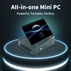 AMD 7"Screen Mini PC Ryzen 9 6900HX 8 Core DDR5 2xLAN 2.5G NVMe 2*Type-C Win11 Small Office/Home Computer WiFi6 BT5.2 HD DP 1