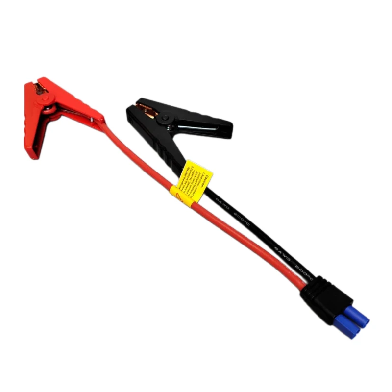 Jump Starter 1 Piece Alligator Clip Starting Device Emergency Battery Jump Cable Clamps For Car 12V With EC5 Plug Connector car battery connectors