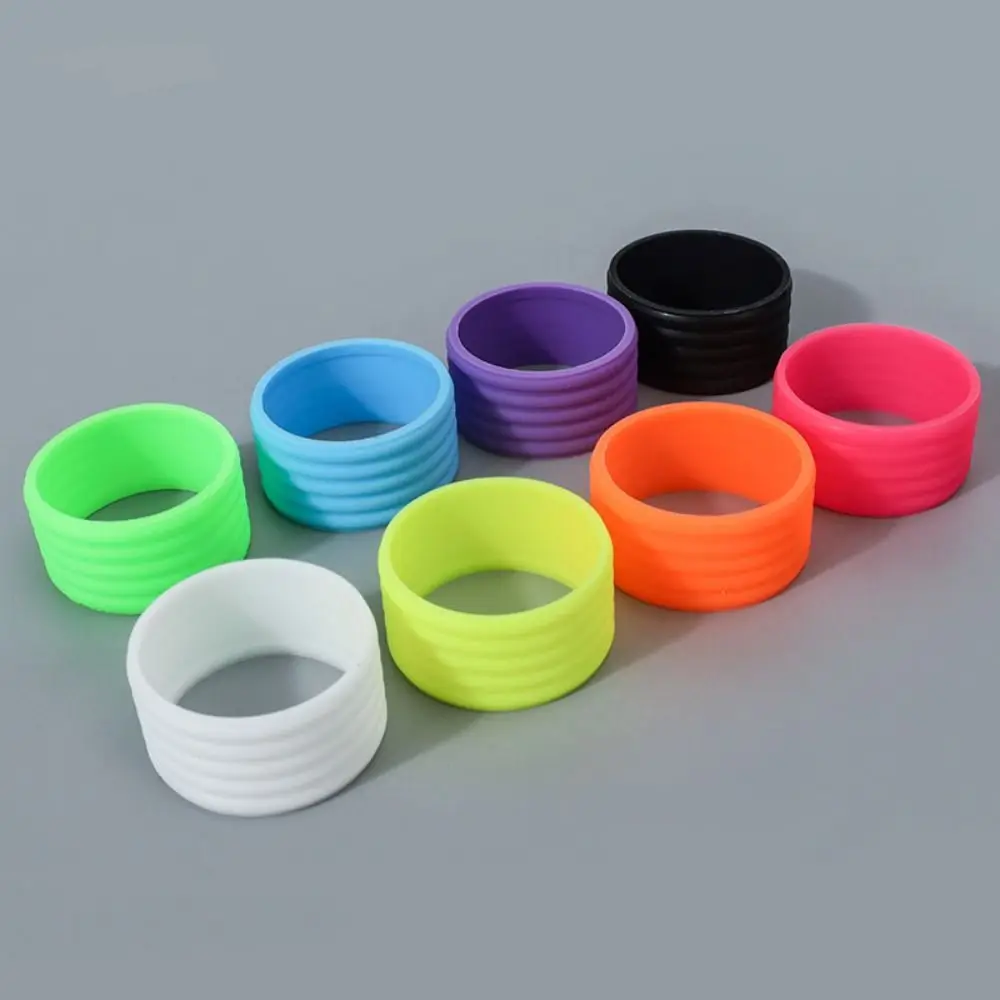Silicone Tennis Racket Grip Ring Handle Closure Rubber Ring tennis accessories racket grip 4 Pcs