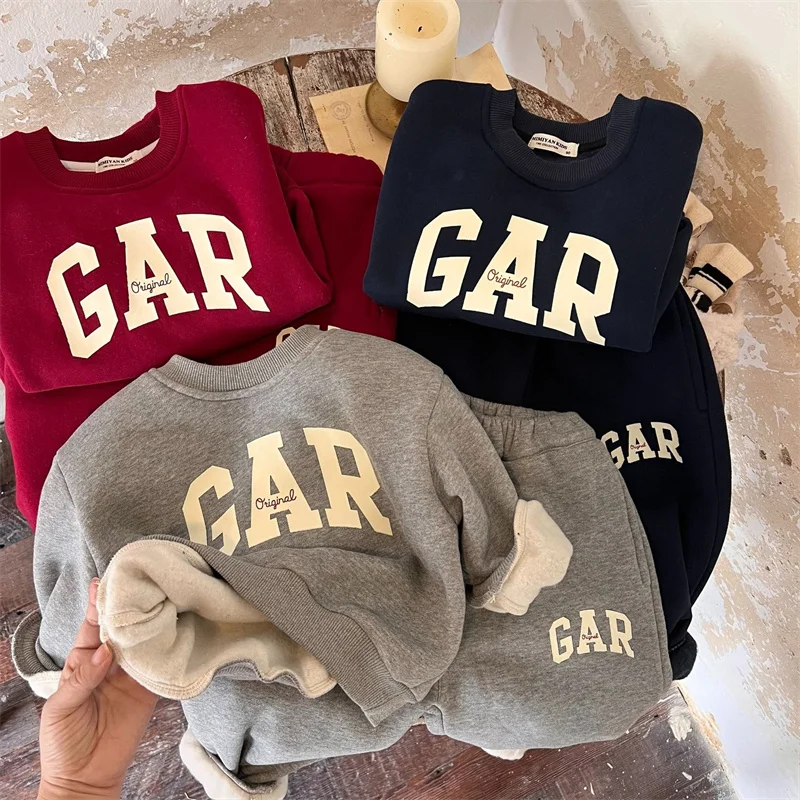 Kids Fleece 2PCS Outfit 2