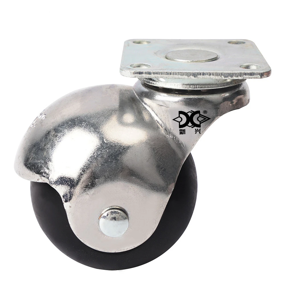 

4 Pcs/Lot 2-inch Light Chrome Plated Wheel, Universal Sofa, Table And Chair, Furniture, Castor, Pulley