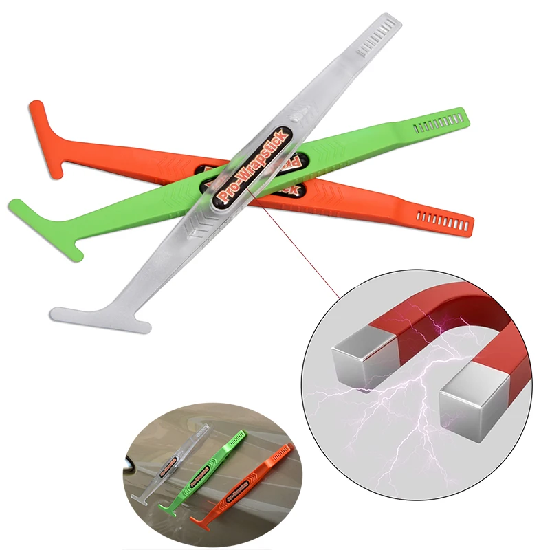 1/13 Car Vinyl Wrapping Tool Carbon Film Wrap Micro Stick Squeegee Scraper Edge Detailing
