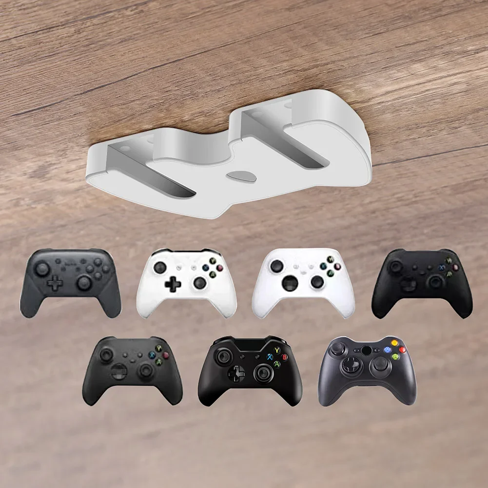 Xboxseries S/X 용 게임 패드 후크 홀더 Xbox One/Xbox 360 컨트롤러 스토리지 랙 용 걸이 브래킷 데스크 스탠드 아래